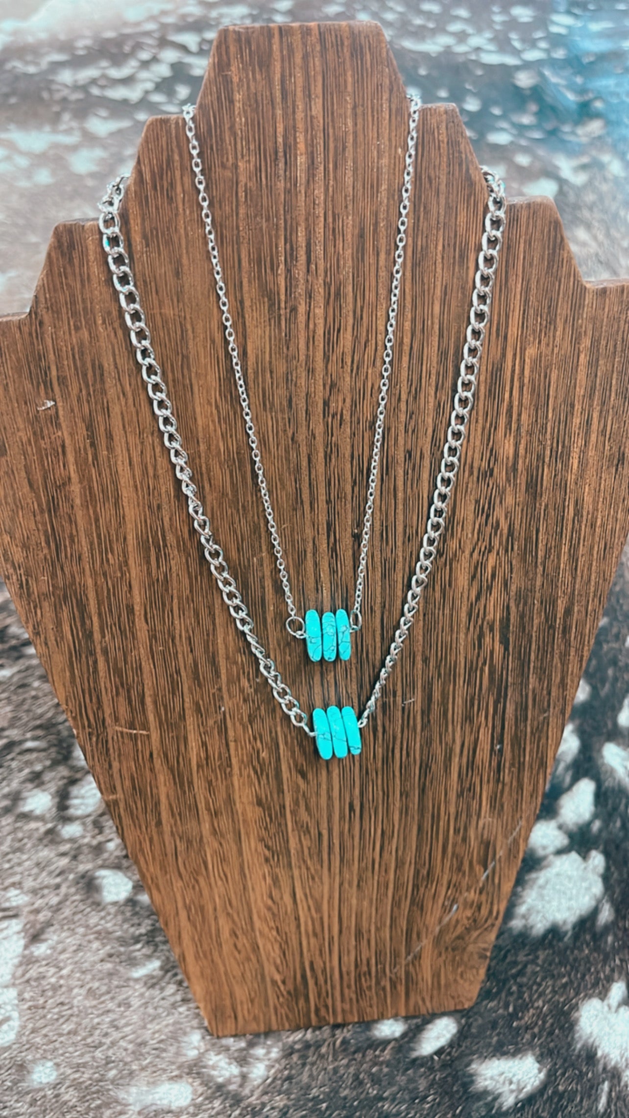 3 Stone Necklace