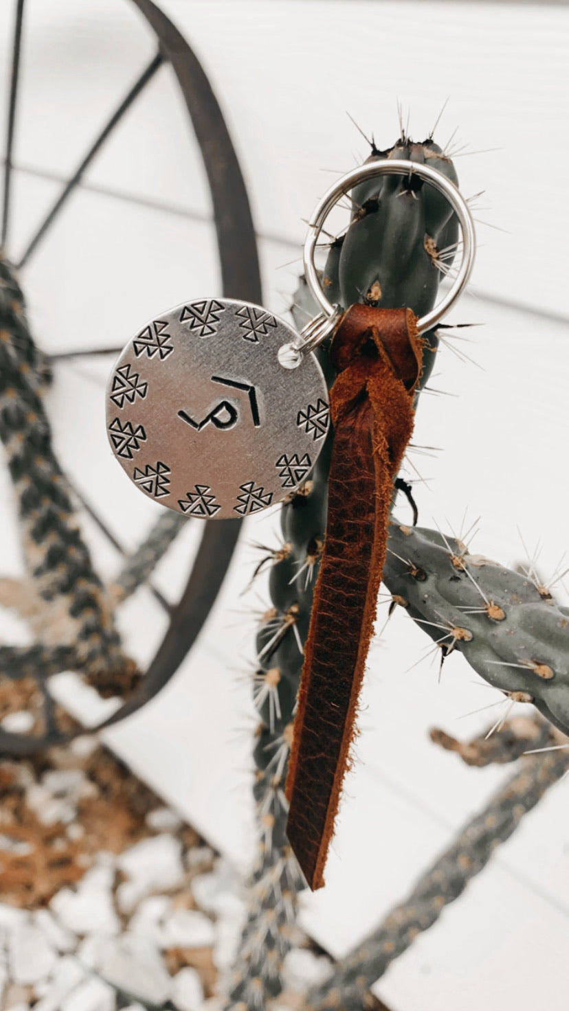Custom Circle Keychain