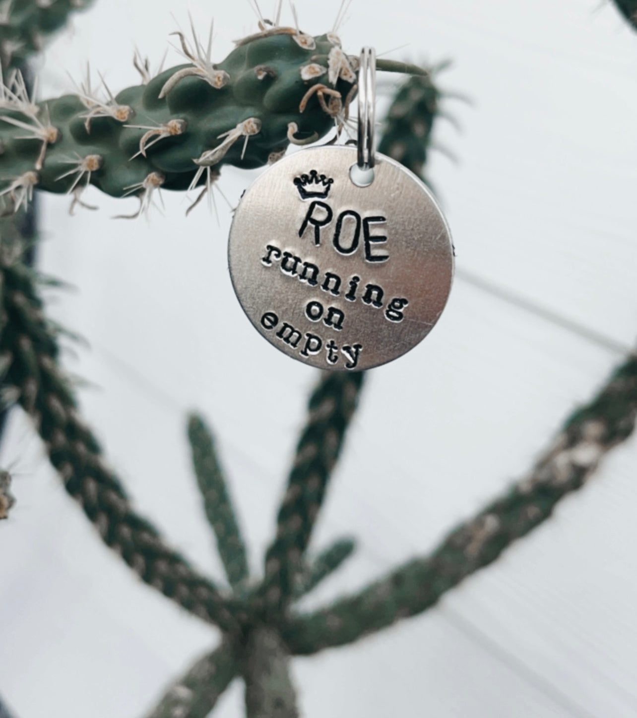 Custom Circle Keychain