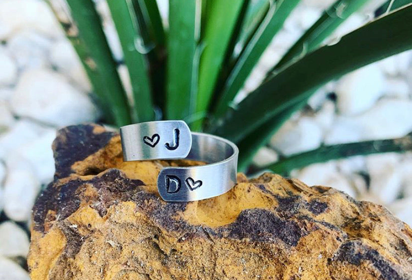 Custom 2 Layer Wrap Rings