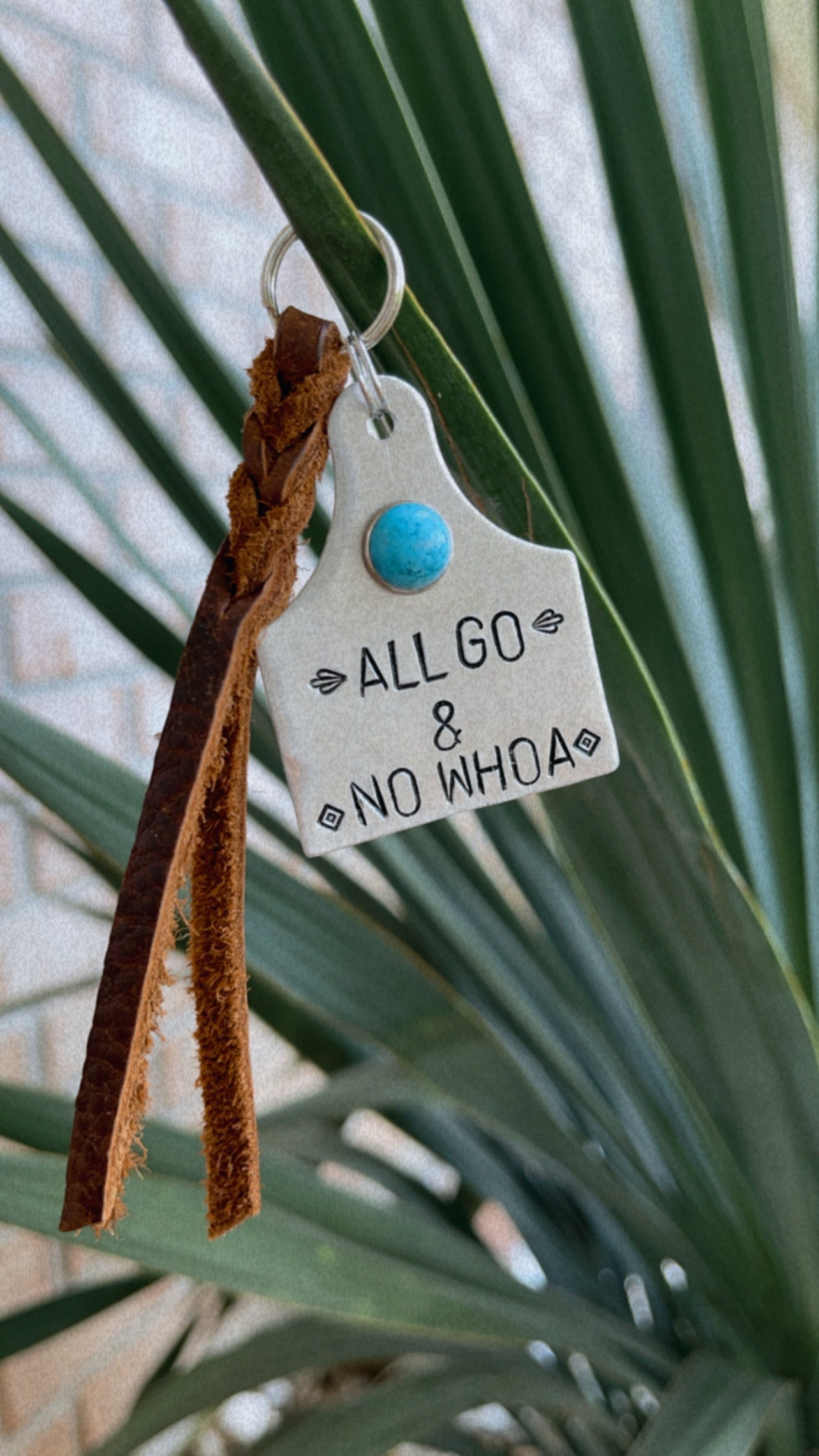 Custom Ear Tag Keychains