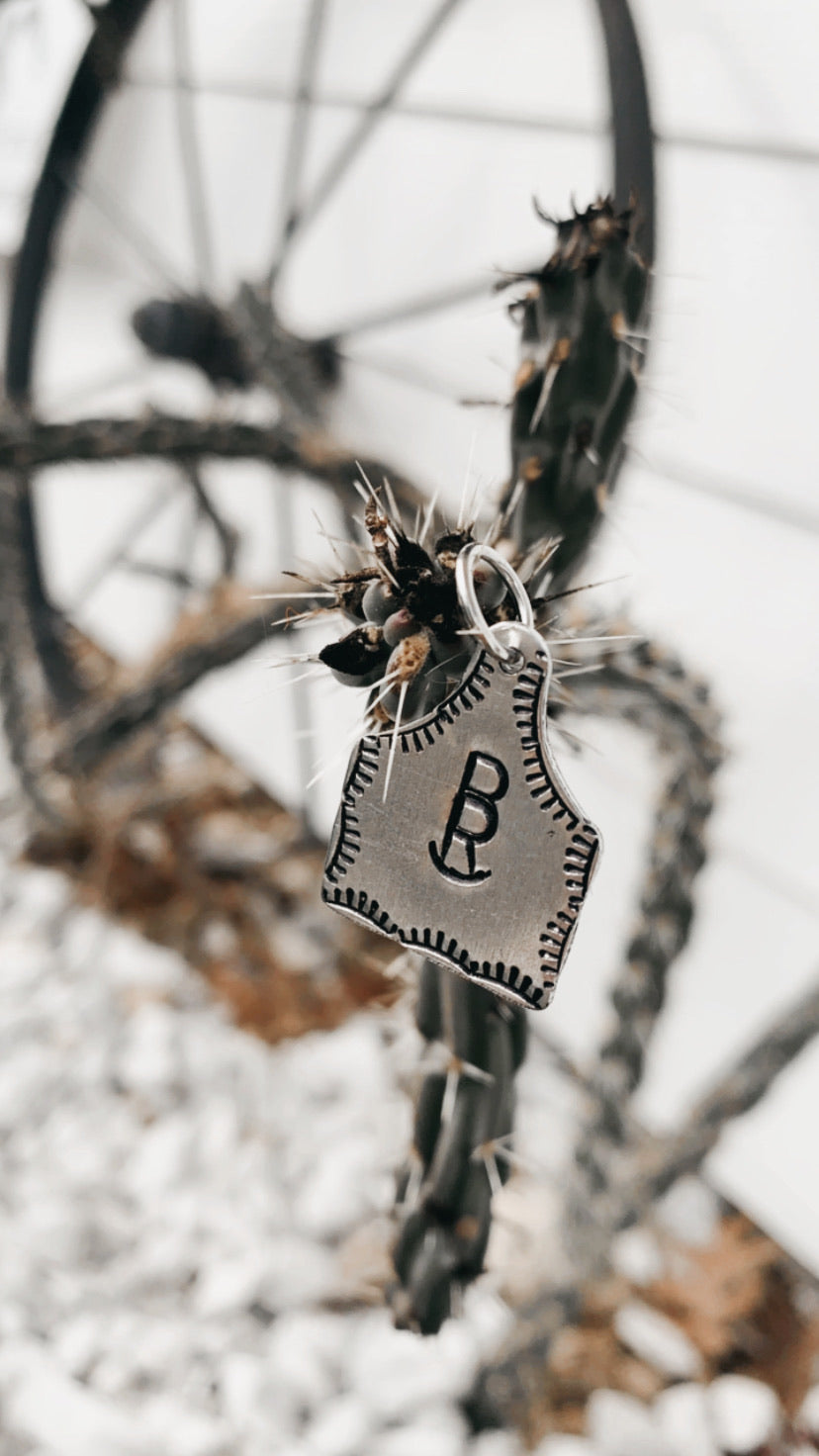 Custom {Small} Ear Tag Necklace