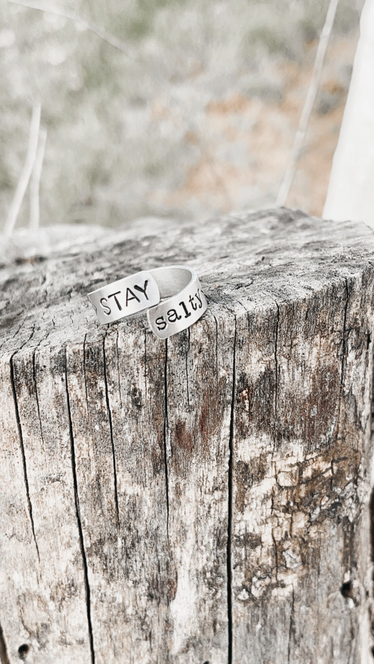Custom 2 Layer Wrap Rings