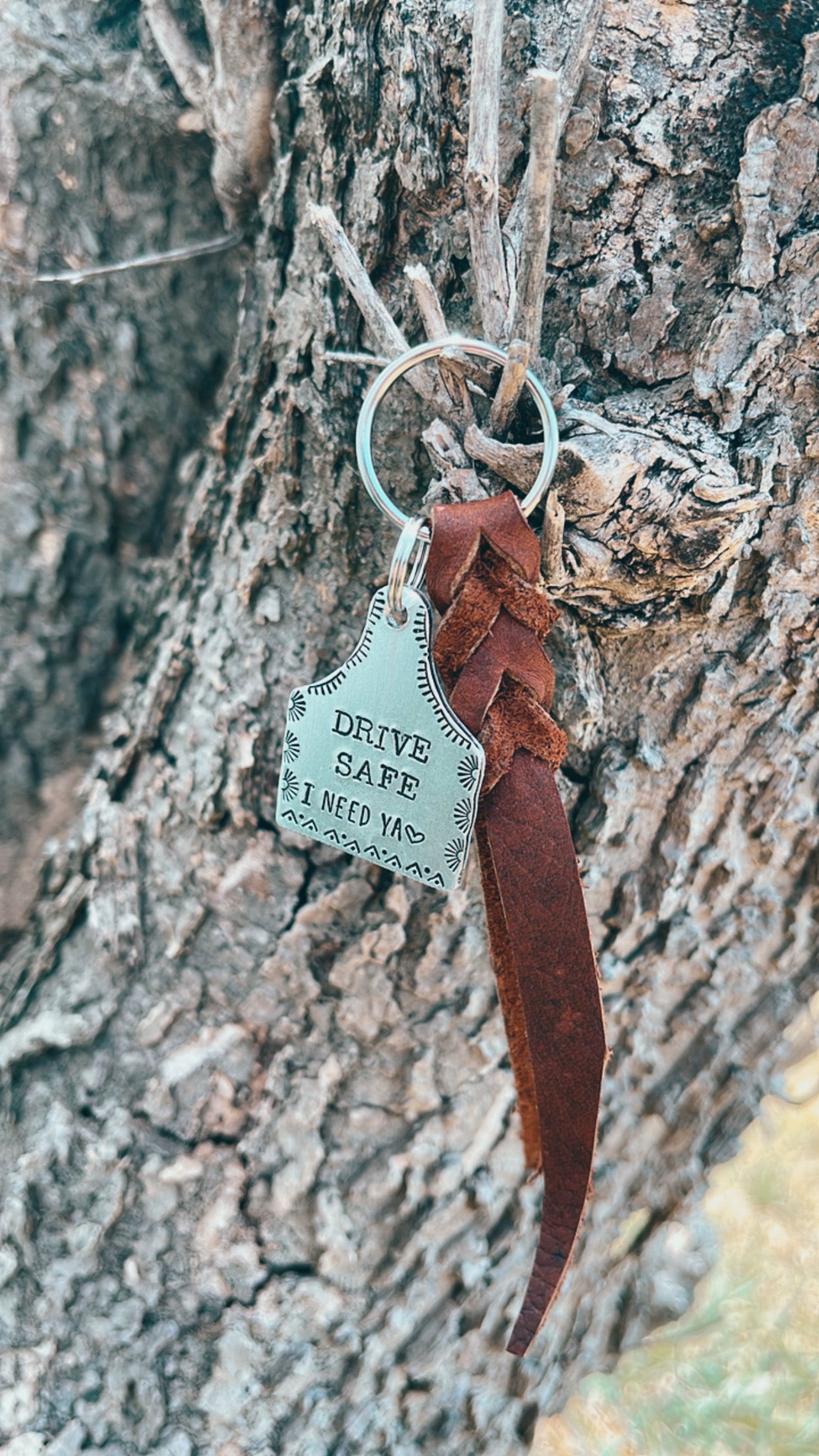 Custom Ear Tag Keychains