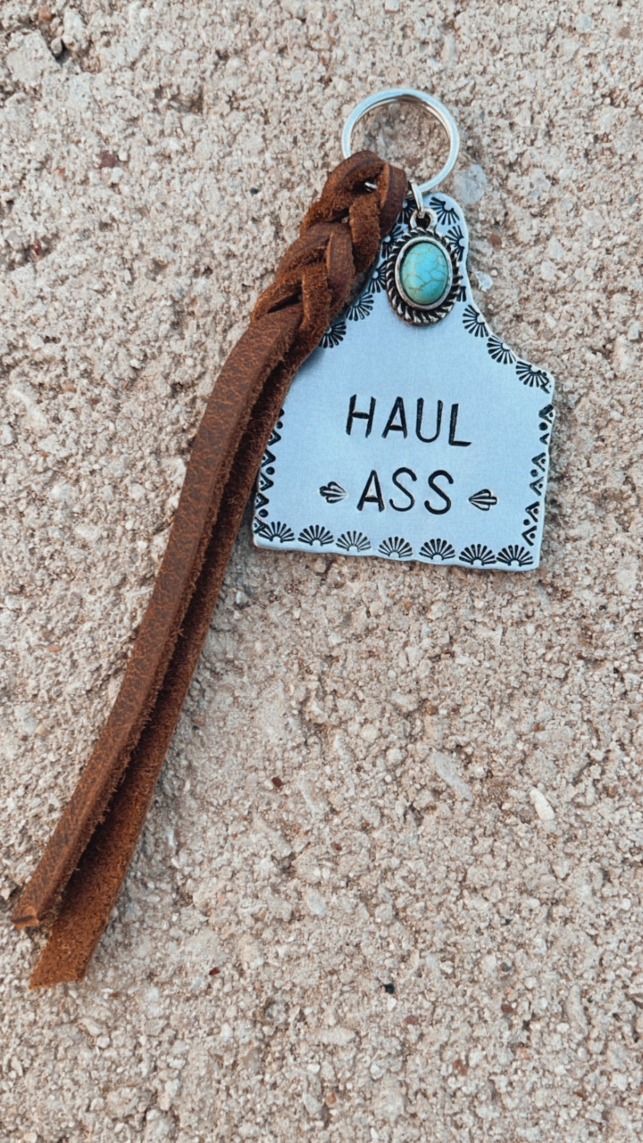 Custom Ear Tag Keychains