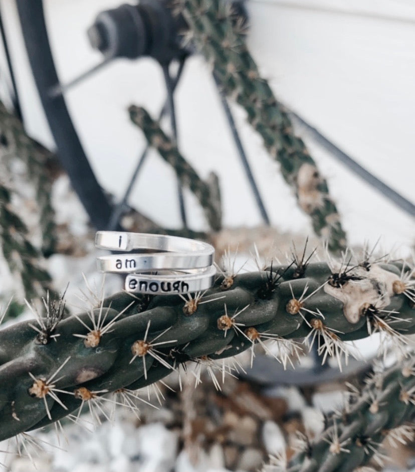 Wrap Rings: I Am Enough