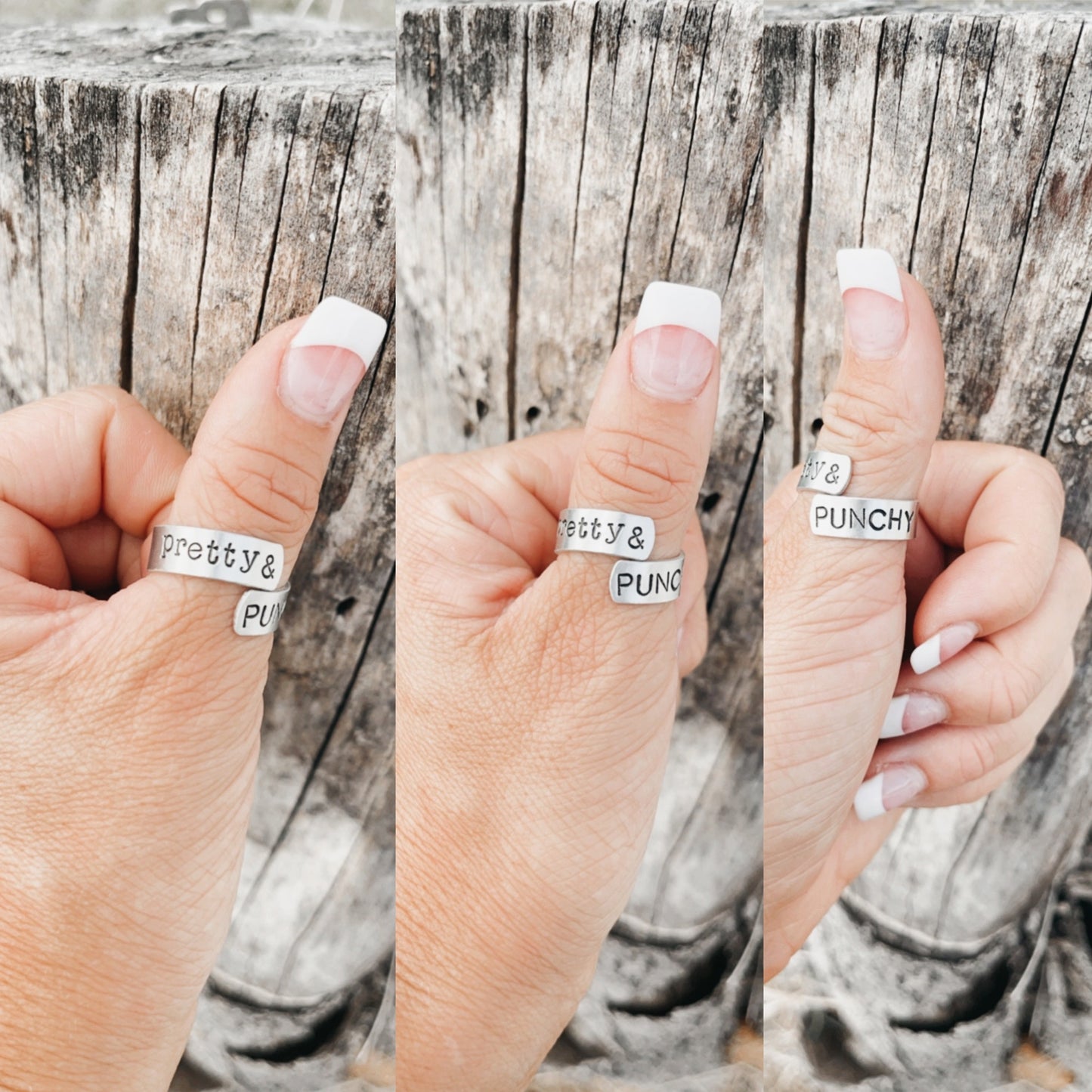 Custom 2 Layer Wrap Rings