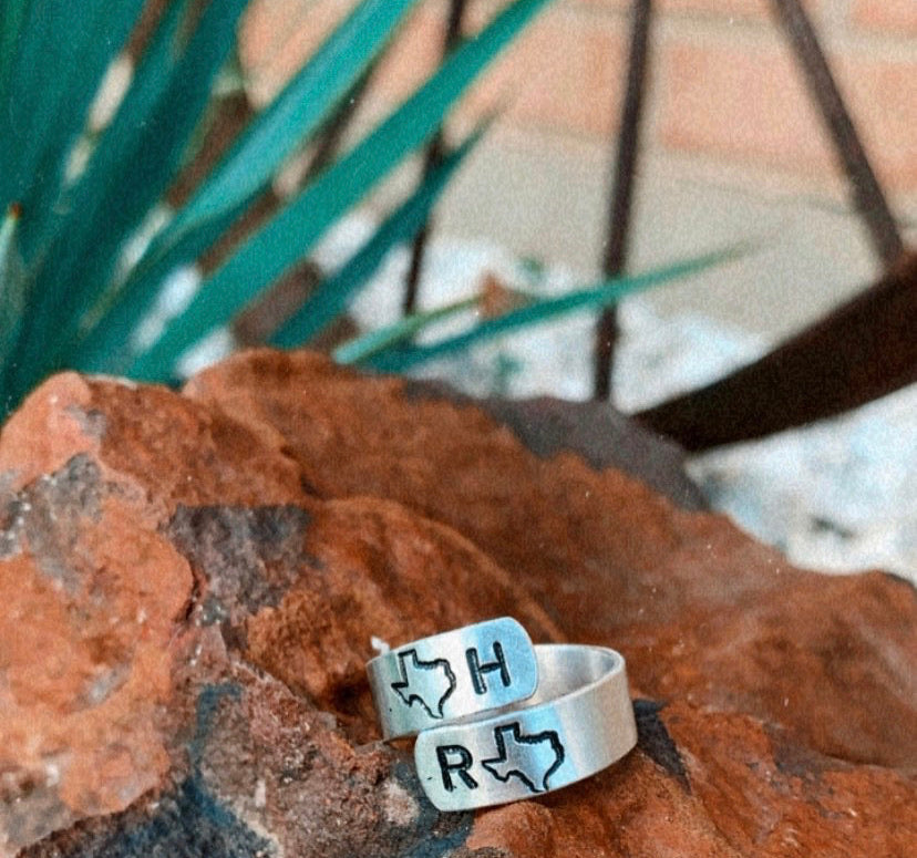 Custom 2 Layer Wrap Rings