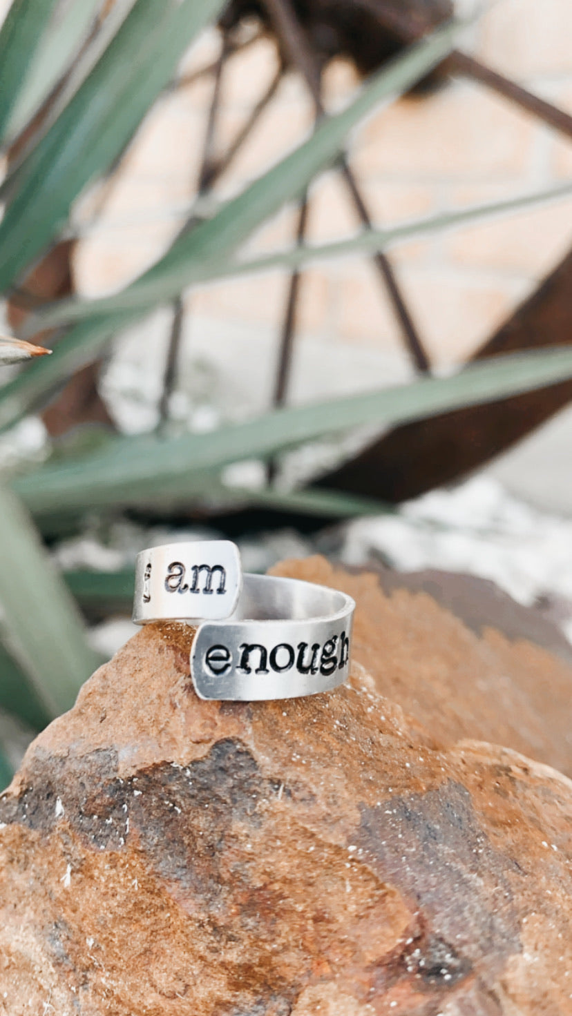 Wrap Rings: I Am Enough