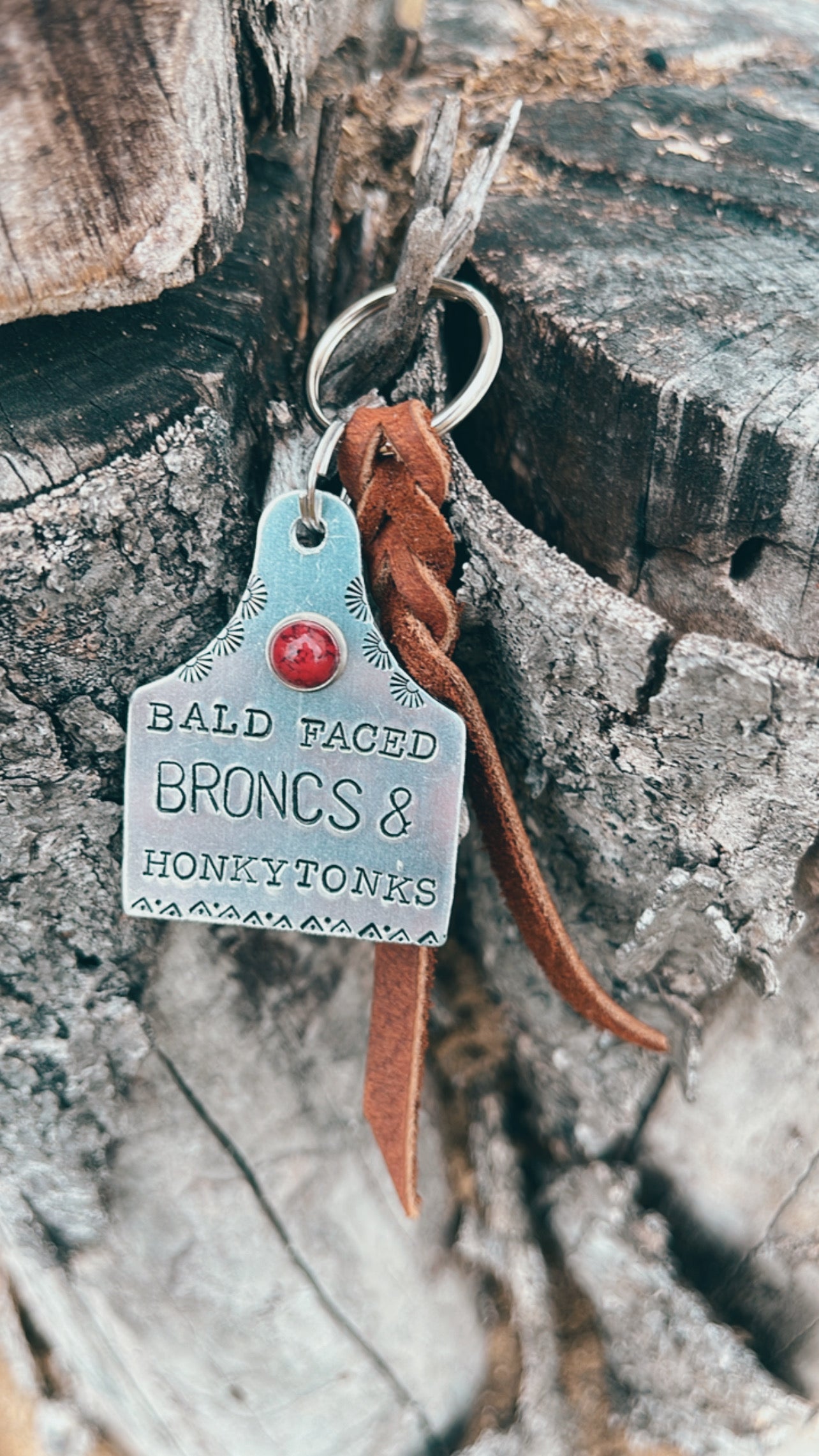 Custom Ear Tag Keychains