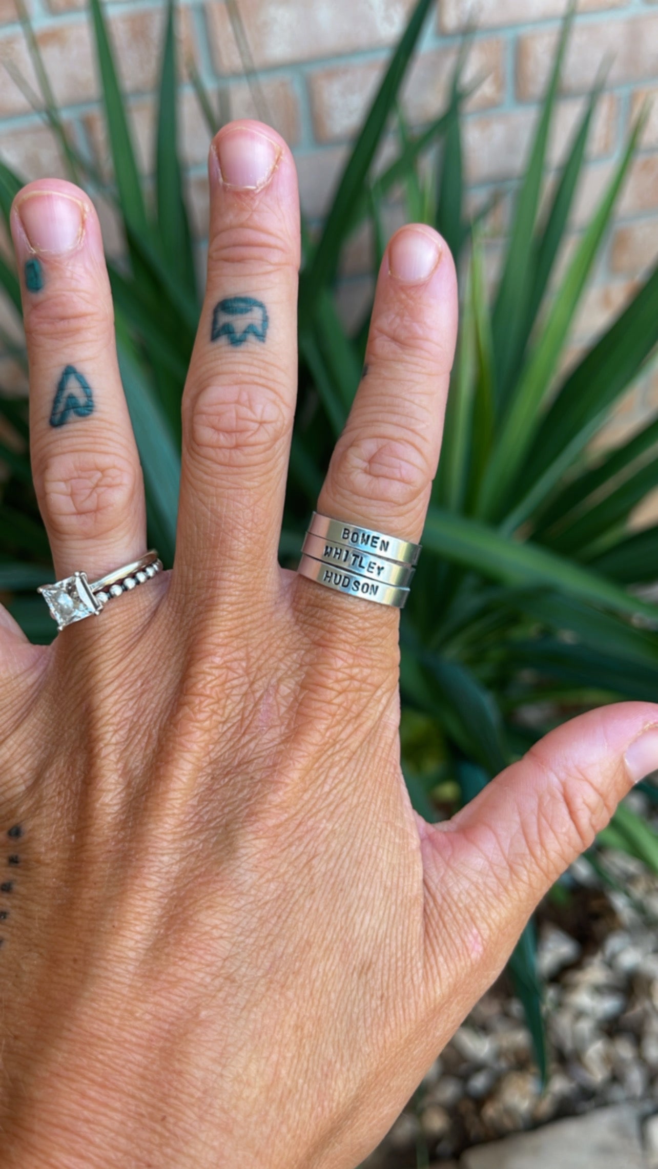 Custom Tiny Ring Stackers