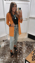 Load image into Gallery viewer, The Fisher Blazer {Mango}
