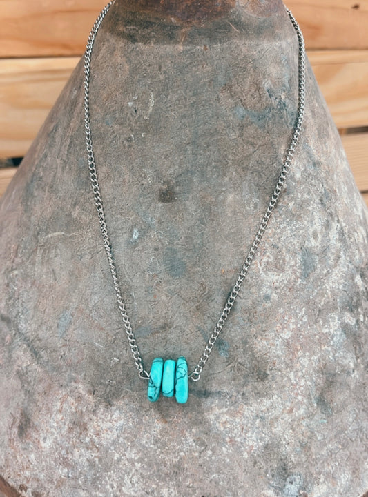 3 Stone Necklace