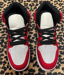 {Red} Bleacher Sneaker
