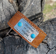 Load image into Gallery viewer, Custom Stamped Belt Cuff
