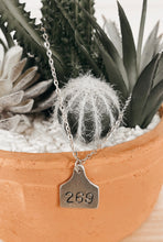 Load image into Gallery viewer, Custom {Small} Ear Tag Pendant
