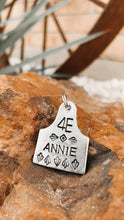 Load image into Gallery viewer, Custom Pet Name Tags 🐶🖤🐱
