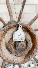 Load image into Gallery viewer, Custom {Medium} Ear Tag Necklace
